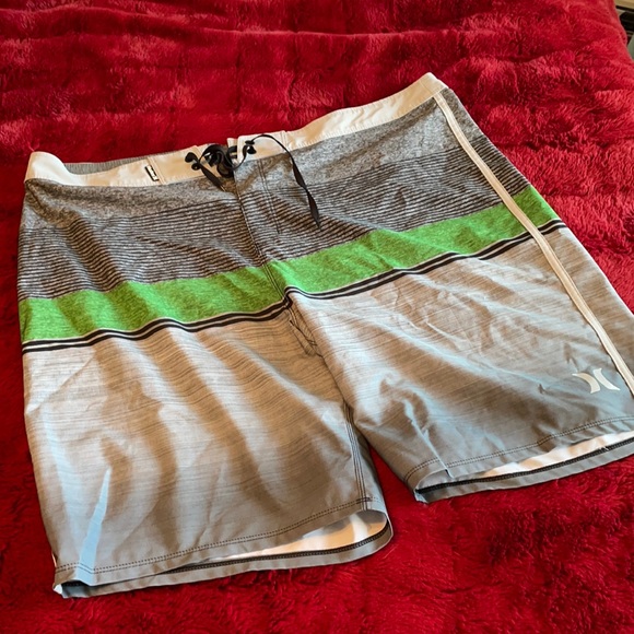 Hurley Other - Hurley Phantom Board Shorts Grey/Green Size 38